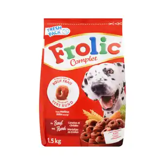 Jumbo Frolic droge brokken - rund, worteltjes & granen - hondenvoer - 1, 5kg aanbieding