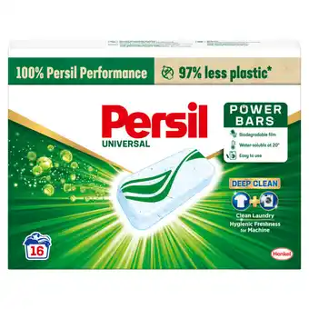 Jumbo Persil power bars universal 16 wasbeurten aanbieding