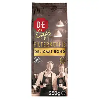 Jumbo Douwe egberts d.e café delicaat rond filterkoffie 250g aanbieding