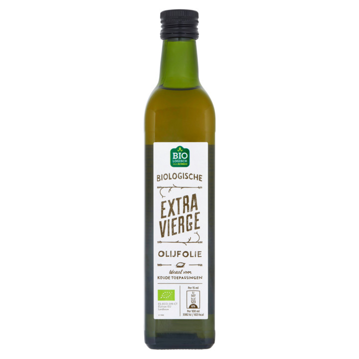 Jumbo biologische extra vierge olijfolie 500ml aanbieding bij Jumbo