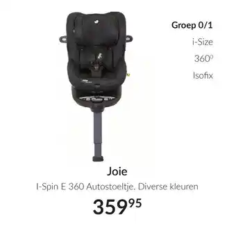 Babypark Joie |-Spin E 360 Autostoeltje aanbieding