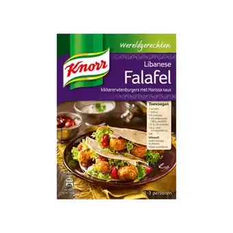 Jumbo Knorr wereldgerechten falafel 2-3 porties 248g aanbieding