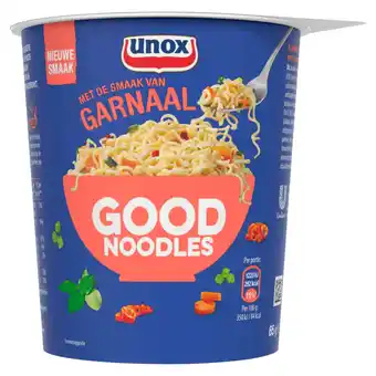 Jumbo Unox good noodles cup garnaal 65g aanbieding