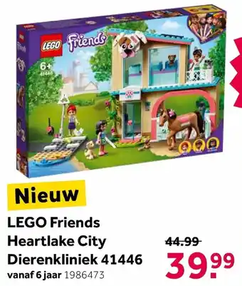 Intertoys LEGO Friends Heartlake City Dierenkliniek 414461 aanbieding