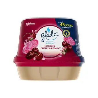 Jumbo Glade fragranced bathroom gel cherry & peony luchtverfrisser 180g aanbieding