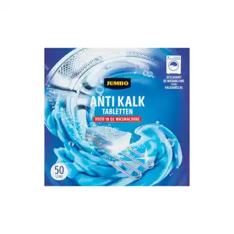 Jumbo Jumbo anti kalk tabletten voor in de wasmachine 50 x 10g aanbieding