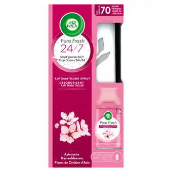 Jumbo Air wick pure fresh automatische spray aziatische kersenbloesem 250ml aanbieding