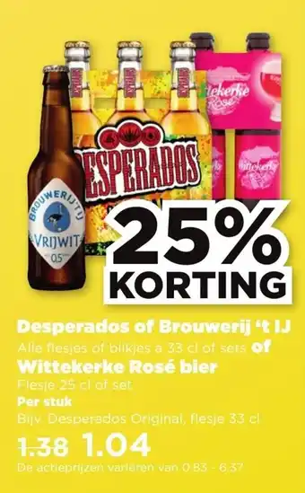 PLUS Desperados Original 33 cl aanbieding