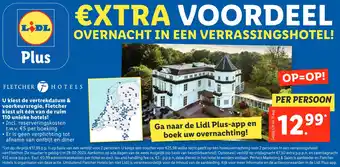 Lidl €xtra voordeel overnacht in een verrassingshotel! aanbieding