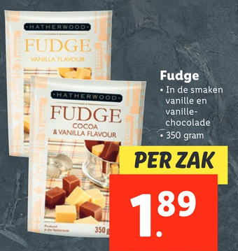 Lidl Fudge aanbieding