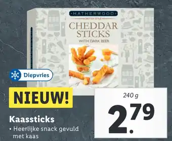 Lidl Kaassticks aanbieding