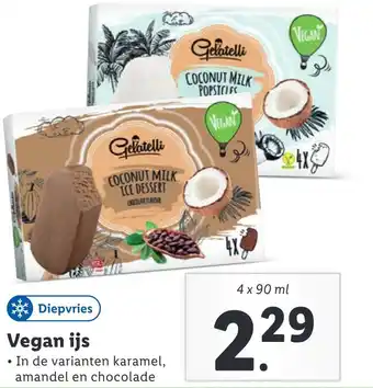 Lidl Vegan ijs aanbieding