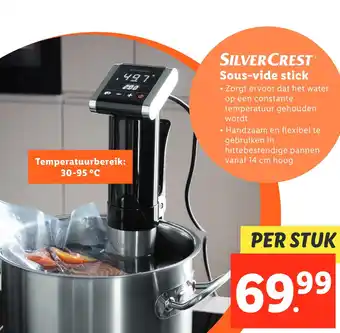 Lidl Silver crest sous-vide stick aanbieding