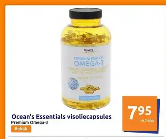 Action Ocean's essentials visoliecapsules aanbieding