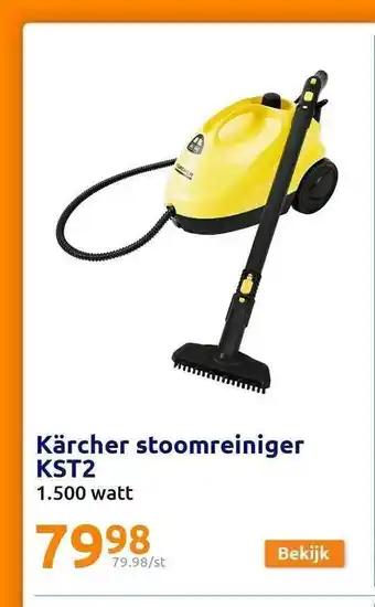 Action Kärcher stoomreiniger kst2 aanbieding