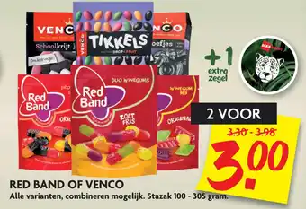 Dekamarkt Red band of Venco aanbieding