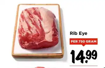 Vomar Voordeelmarkt Rib Eye per 750 gram aanbieding