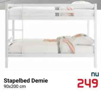 Beddenreus Stapelbed Demie aanbieding