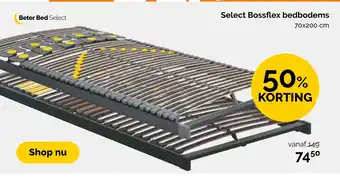 Beter Bed Select Bossfex bedbodems aanbieding