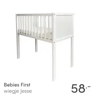 Baby & Tiener Bebies First wiegje Jesse aanbieding