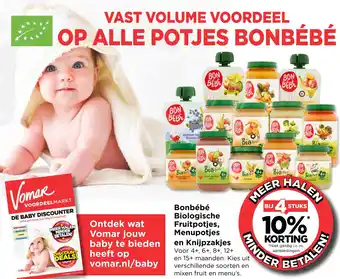 Vomar Voordeelmarkt Bonbébé aanbieding