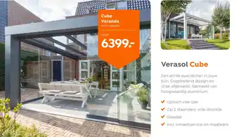 Verasol Cube Veranda aanbieding