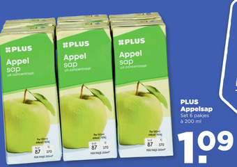 PLUS Plus appelsap aanbieding