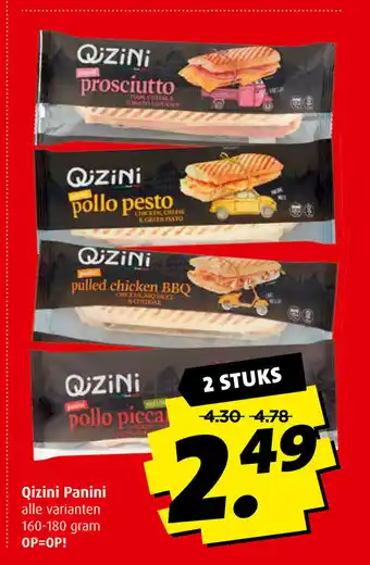 Boni Qizini Panini 160-180 gram 2 stuks aanbieding