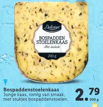 Lidl Bospaddenstoelenkaas 200g aanbieding