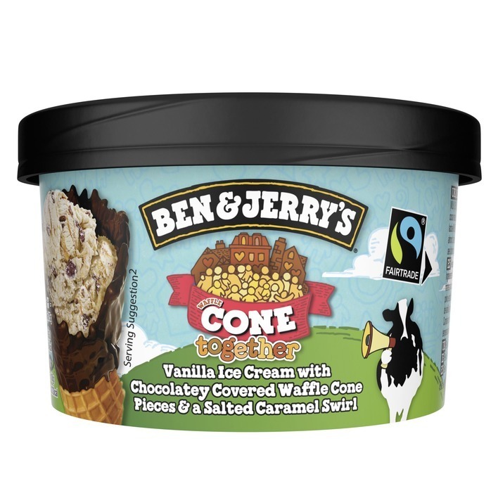 Ben & Jerry's Cone together aanbieding bij Albert Heijn