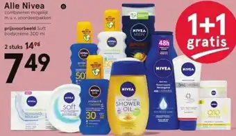 Etos Alle Nivea 300 ml aanbieding