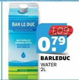 Sahan Supermarkten Barleduc water 2l aanbieding