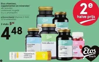 Etos Etos vitamines, supplementen en mineralen aanbieding