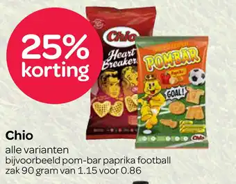 Spar Chio aanbieding