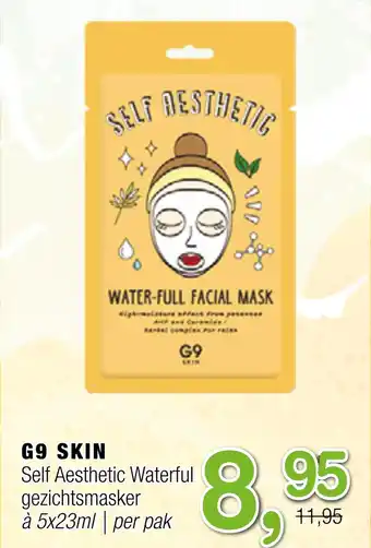 Amazing Oriëntal G9 skin self aesthetic waterful gezichtsmasker aanbieding