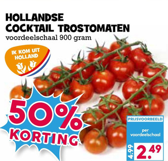 Boon`s Markt Hollandse cocktail trostomaten aanbieding