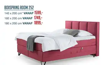 Comfort Suite Boxspring room 252 aanbieding