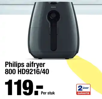 ALDI Philips aifryer 800 HD9216/40 aanbieding