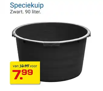 Kluswijs Speciekuip aanbieding