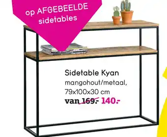 Leen Bakker Sidetable kyan aanbieding