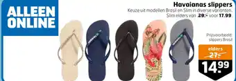 Trekpleister Havaianas slippers aanbieding