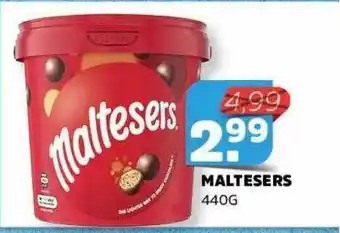 Sahan Supermarkten Maltesers 440g aanbieding