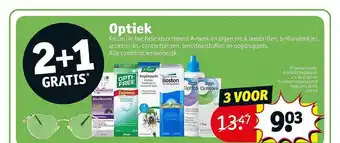 Kruidvat Kruidvat daglenzen of kruidvat lensvloeistof hyaluron zacht 2+1 gratis aanbieding