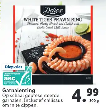 Lidl Garnalenring 300g aanbieding