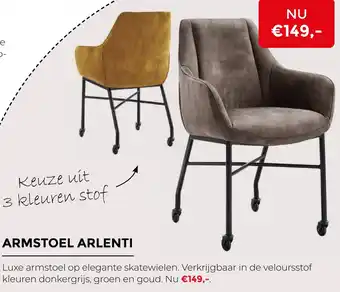 Tilders Meubelen Armstoel arlenti aanbieding