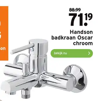 GAMMA Handson badkraan Oscar chroom aanbieding