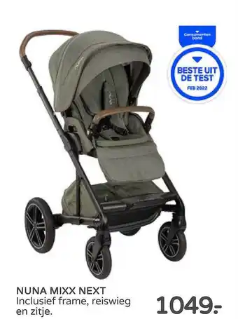 Prenatal Nuna mixx next buggy aanbieding