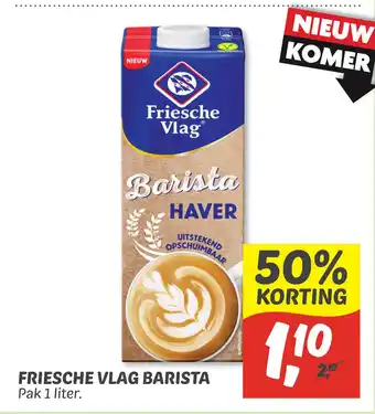 Dekamarkt Friesche vlag barista aanbieding