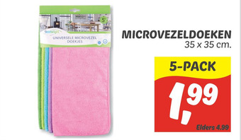 Dekamarkt Microvezeldoeken aanbieding