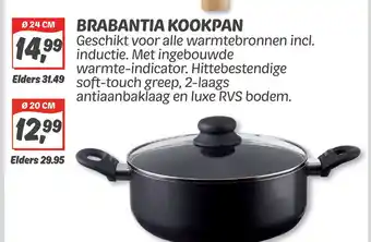 Dekamarkt Brabantia kookpan aanbieding